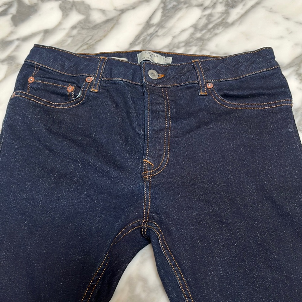 Topman Stretch Skinny Jeans 32R